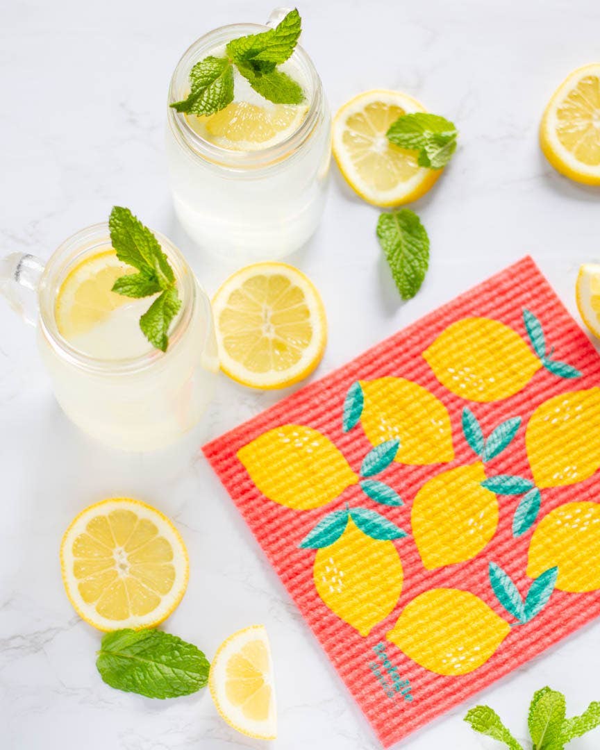 Ecologie - Lemon Swedish Dishcloth