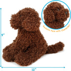 VIAHART Toy Co. - Laurel The Labradoodle | 12 Inch Stuffed Animal Plush
