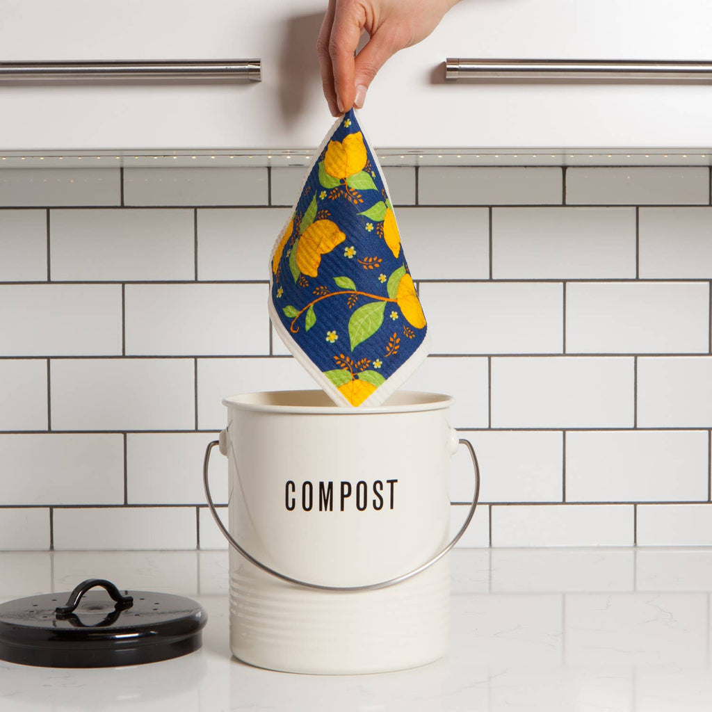 Ecologie - Provencal Lemons Swedish Dishcloth