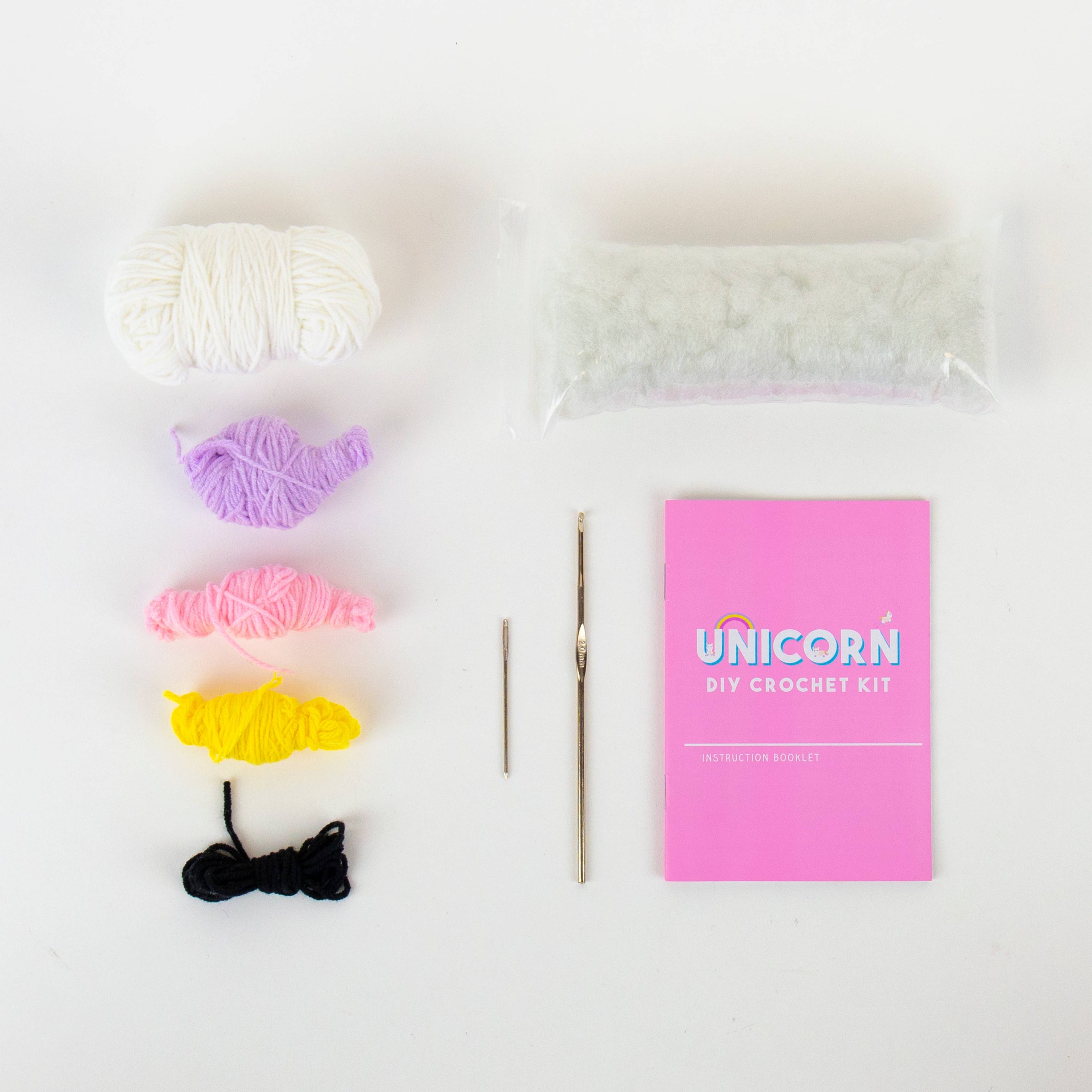 Gift Republic - Cute Unicorn DIY Kawaii Crochet Kit