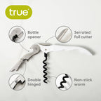 TRUE - Truetap Double-Hinged Corkscrew - ASST COLORS