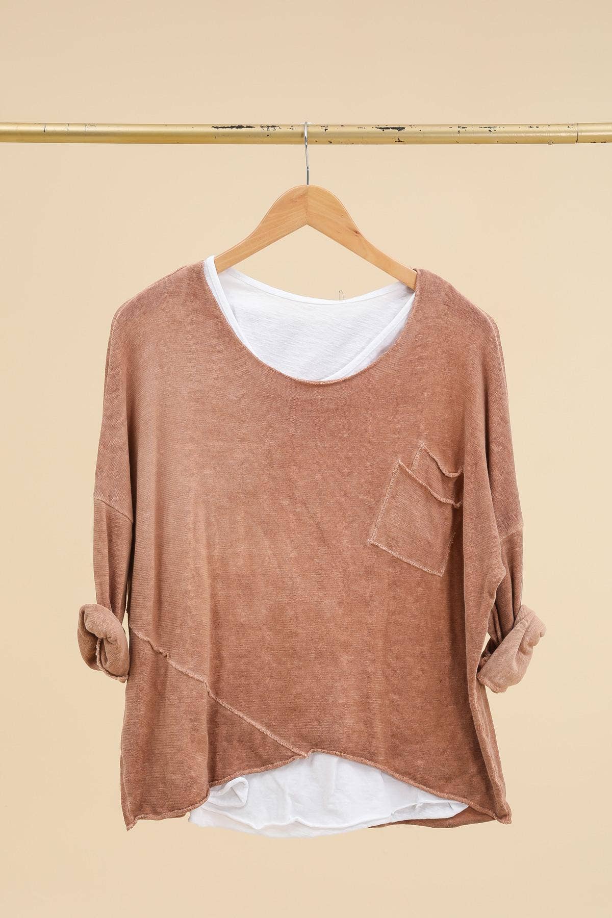 Two-Piece Tank Top and Sweater Set
