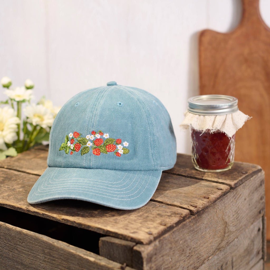 Primitives by Kathy - Sweet Strawberries Baseball Cap