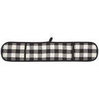 Now Designs by Danica - Black Check Double Oven Mitt