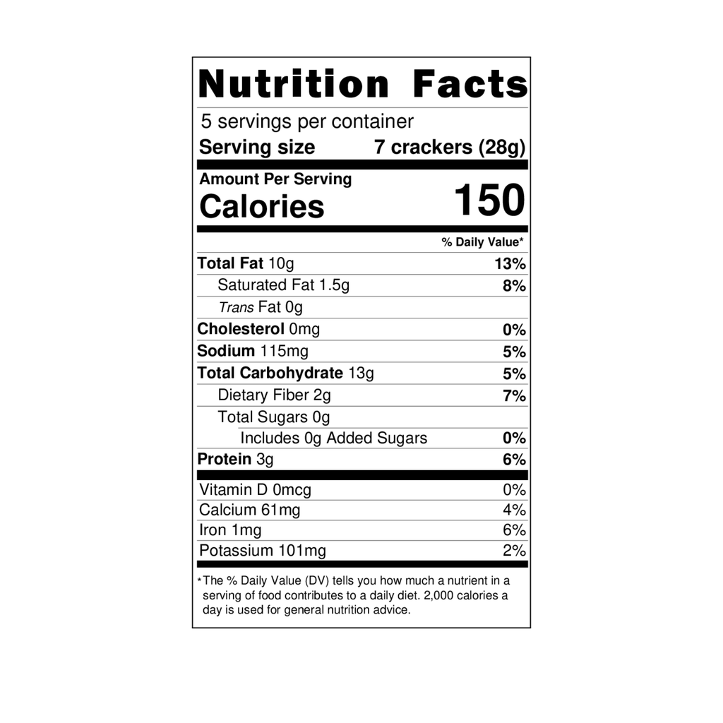 Top Seedz - Rosemary Crackers - 5oz - 12 Per Case