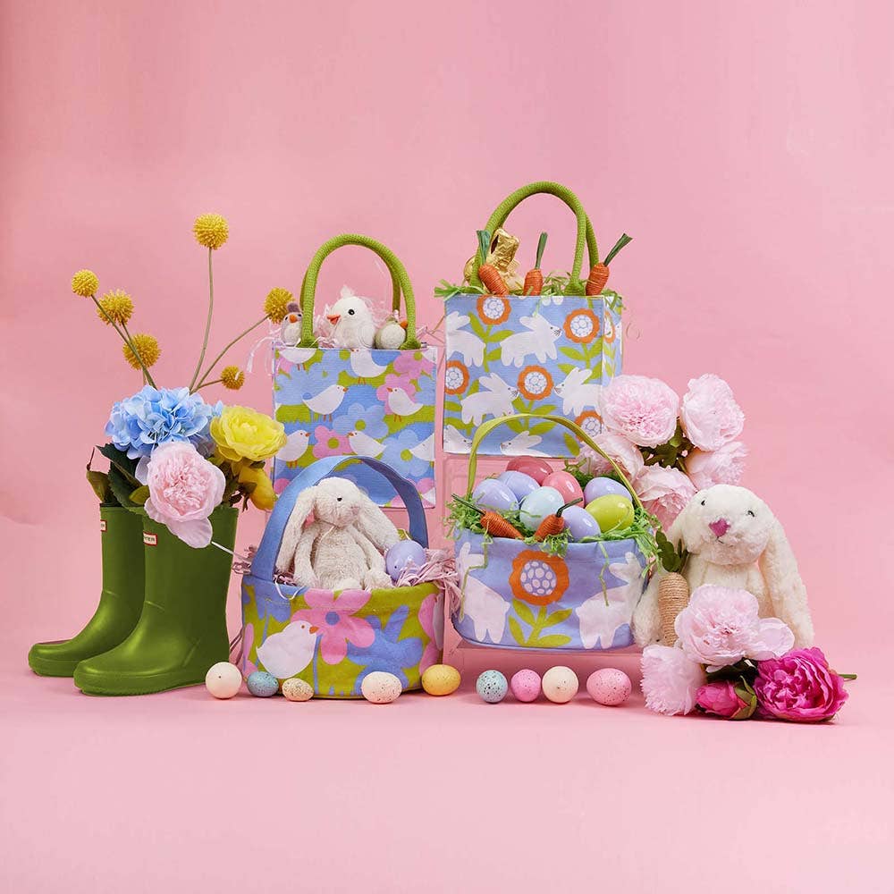 rockflowerpaper - SPRING CHICK Itsy Bitsy Reusable Gift Bag Tote