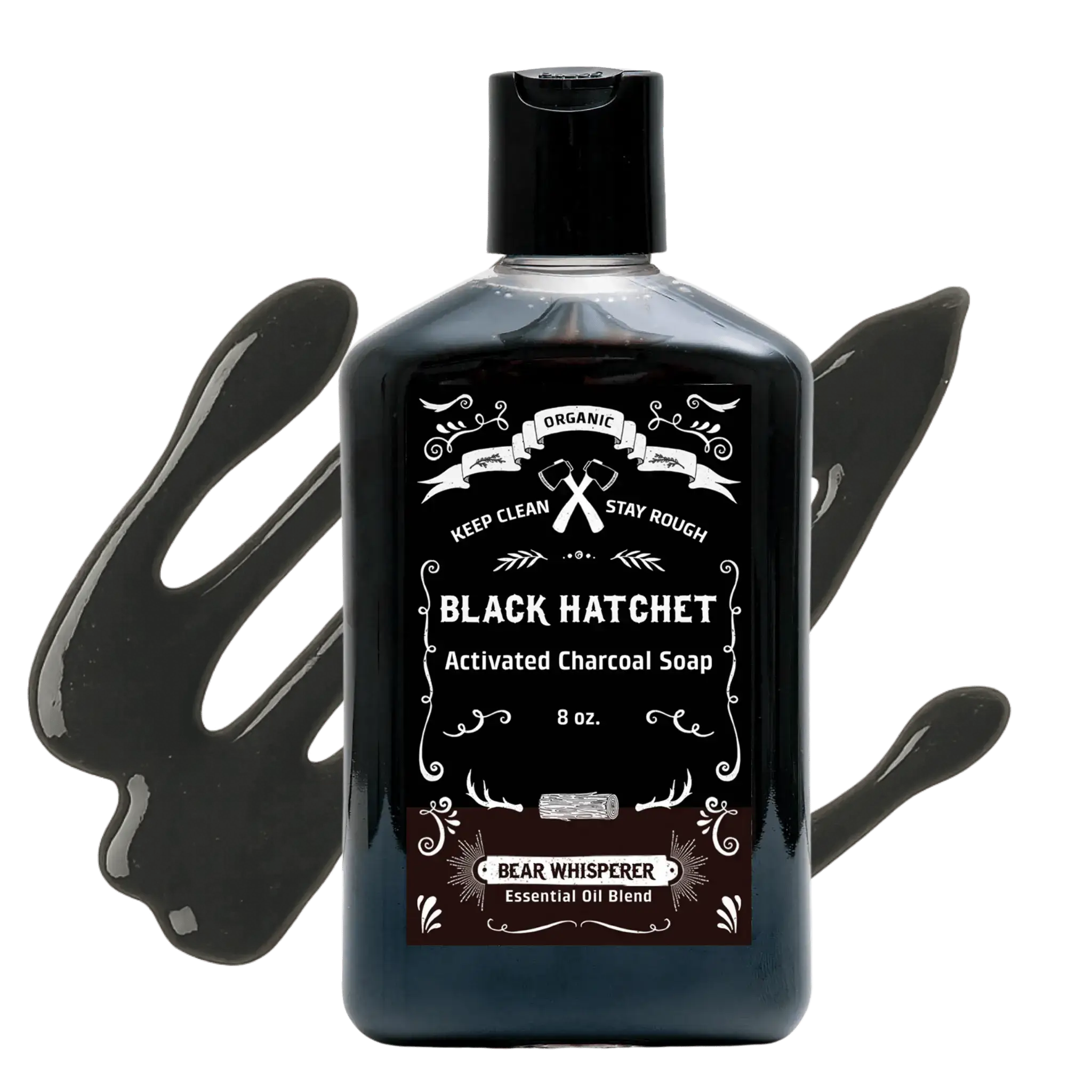 Latika Beauty - Charcoal Beard and Body Wash - Bear ⚫ Gifts for Men