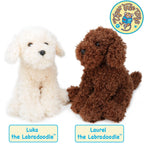 VIAHART Toy Co. - Laurel The Labradoodle | 12 Inch Stuffed Animal Plush