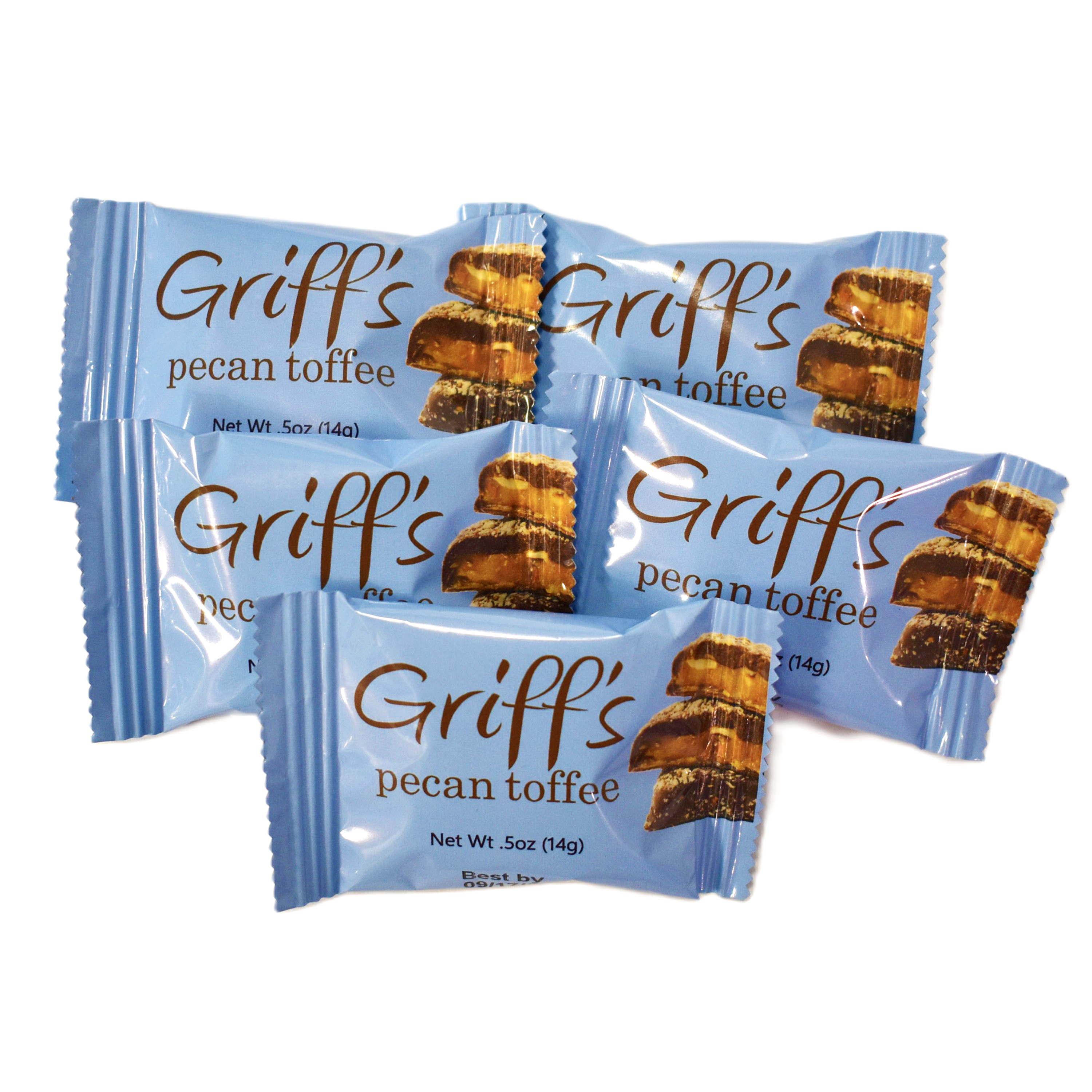 Griff's Toffee - Griff's Pecan Toffee - 4.5oz bag