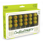 Fred & Friends - COCKTAIL PARTY Olive Candles - Set of 6