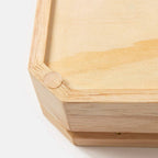 Collections by Fame Accessories - Wooden Jewelry Display Box Showcase