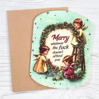 Bad Betty Greeting Co. - Merry Whatever Doesn't Offend You - Funny Holiday Card