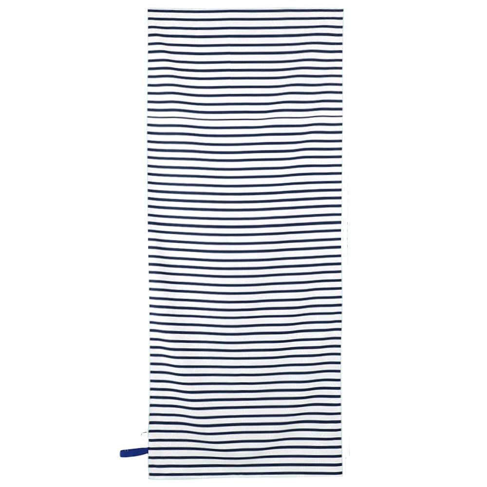 rockflowerpaper - STARFISH NAVY Reversible Beach Towel