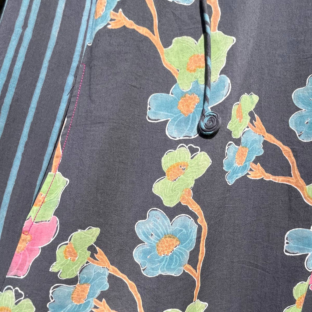 Little Journeys Chicago - Soleil Dress Dogwood Charcoal