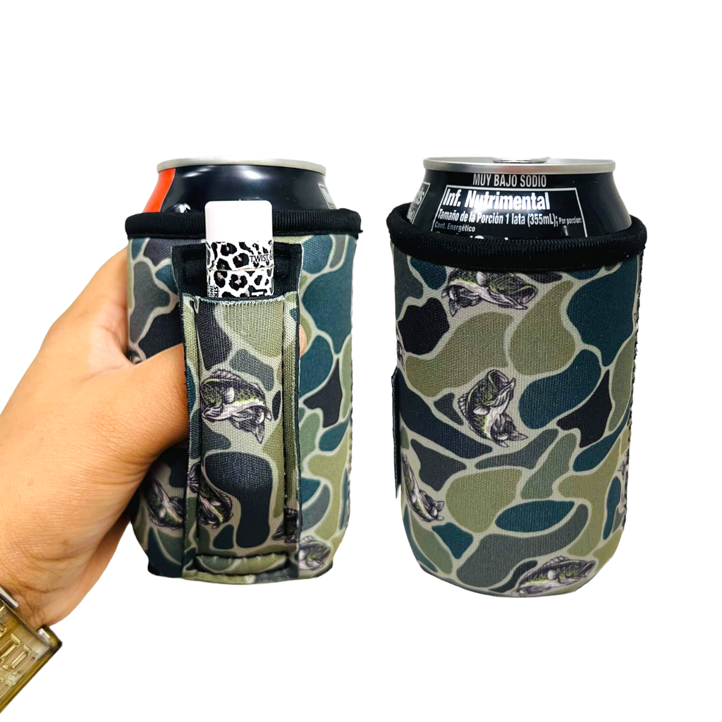 Drink Handlers - Fish Camo 12oz Stubby Can Handler™