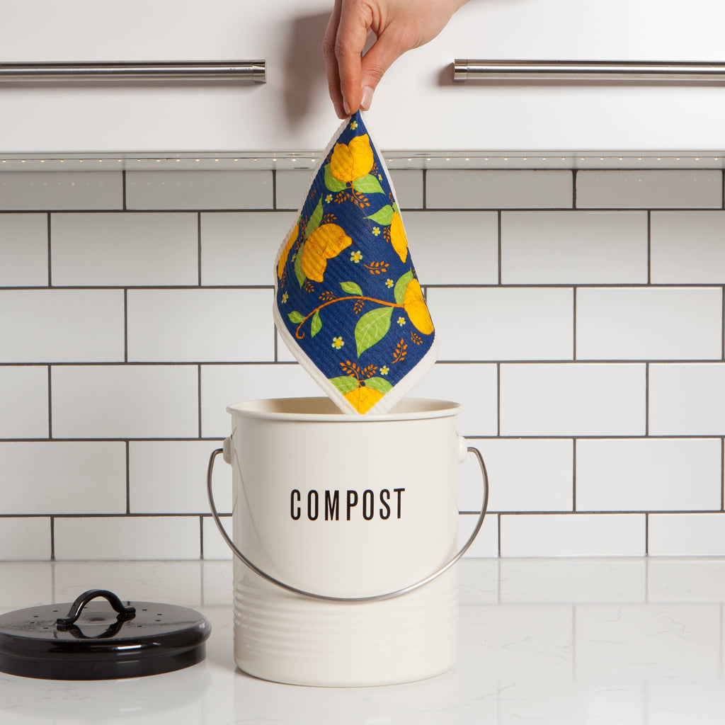 Ecologie - Provencal Lemons Swedish Dishcloth