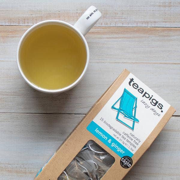teapigs - Lemon & Ginger Tea - 15 Temples