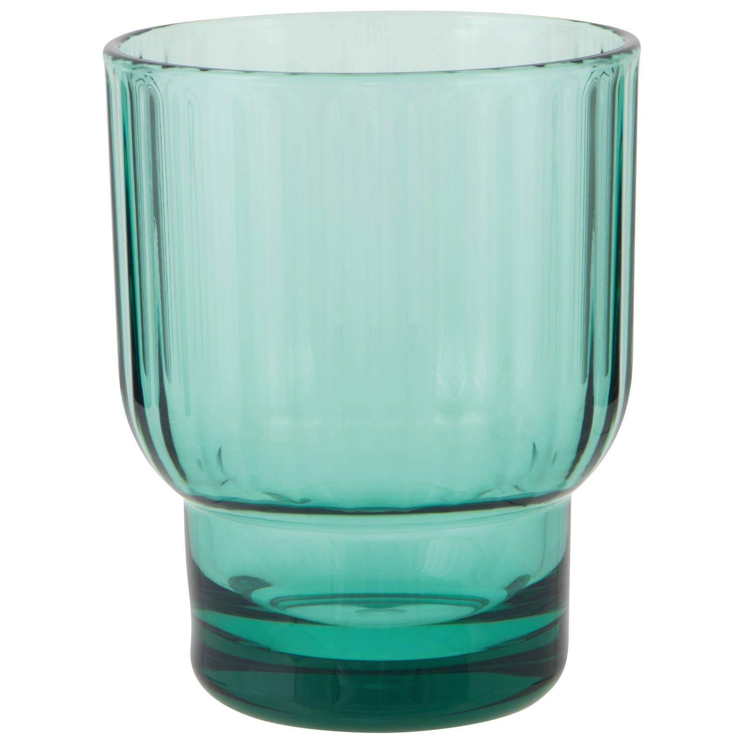 Now Designs by Danica - Acrylic Fluted DOF Glass - Sea Glass Green