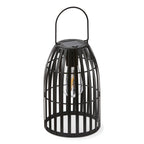 tag - Firefly Metal Solar Hanging Lantern - Black