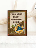 The Coin Laundry - From Your Least Annoying Child Funny Card - Vintage Style