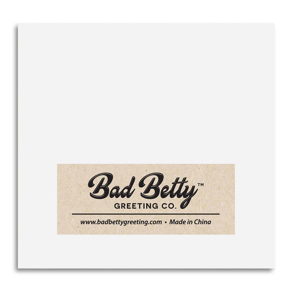 Bad Betty Greeting Co. - My Last Fuck - Funny Sarcastic Sticky Note Pad