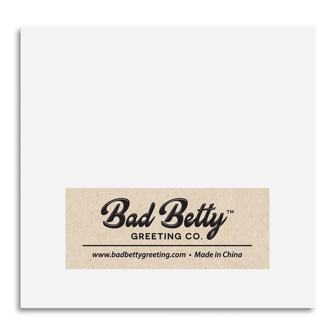 Bad Betty Greeting Co. - My Last Fuck - Funny Sarcastic Sticky Note Pad