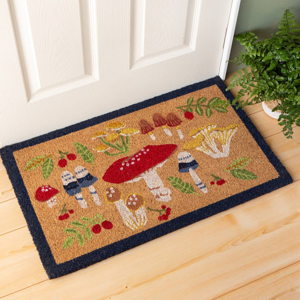 Now Designs by Danica - Field Mushrooms Coir Doormat