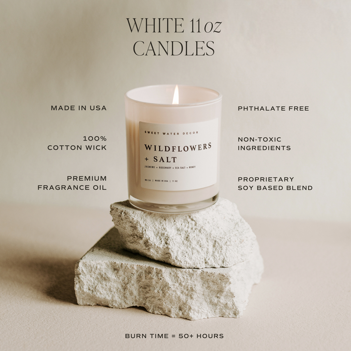 Sweet Water Decor - Let It Snow 11 oz Soy Candle