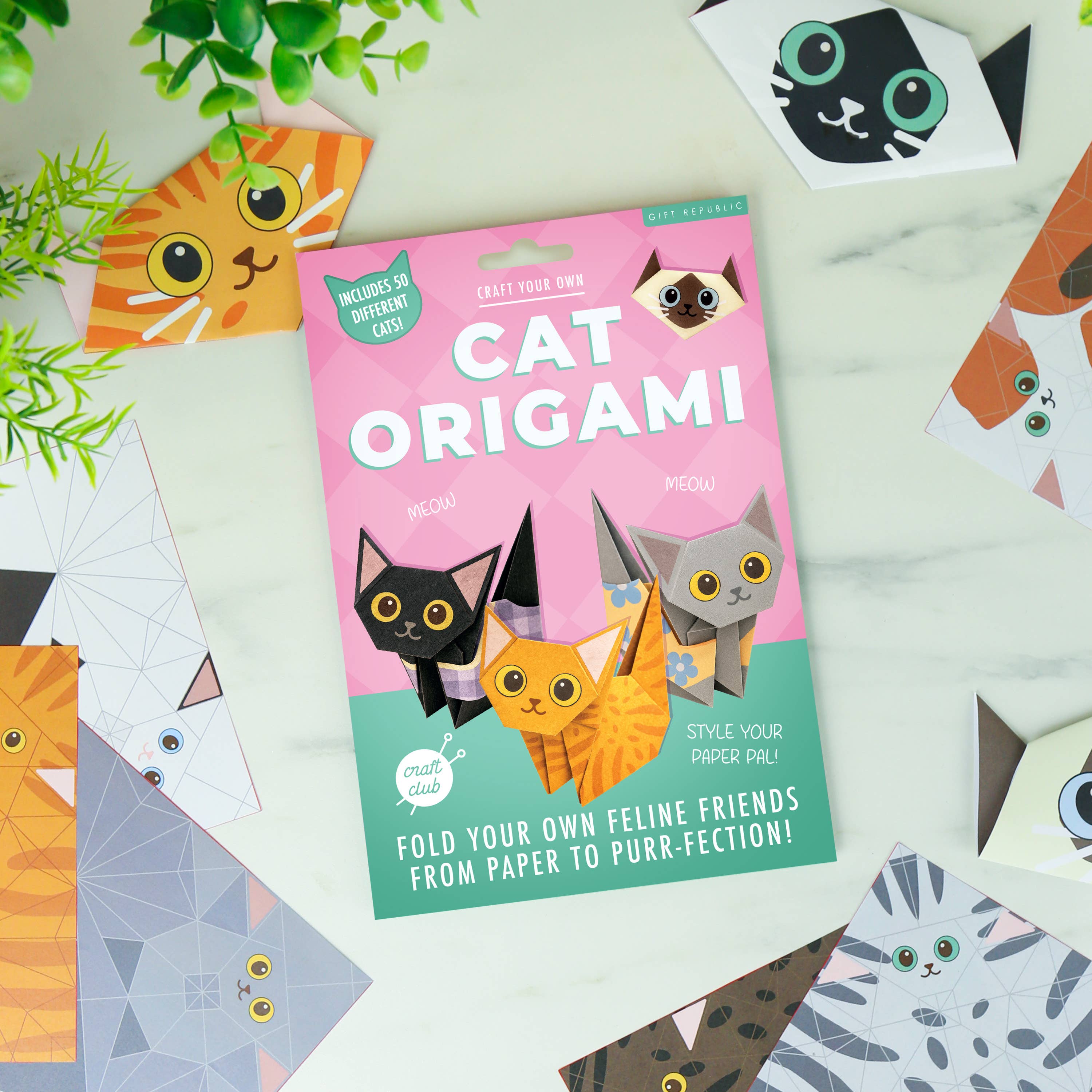 Gift Republic - CAT ORIGAMI