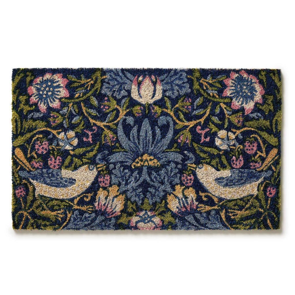 Entryways - Victoria and Albert Museum Strawberry Thief Coir Doormat