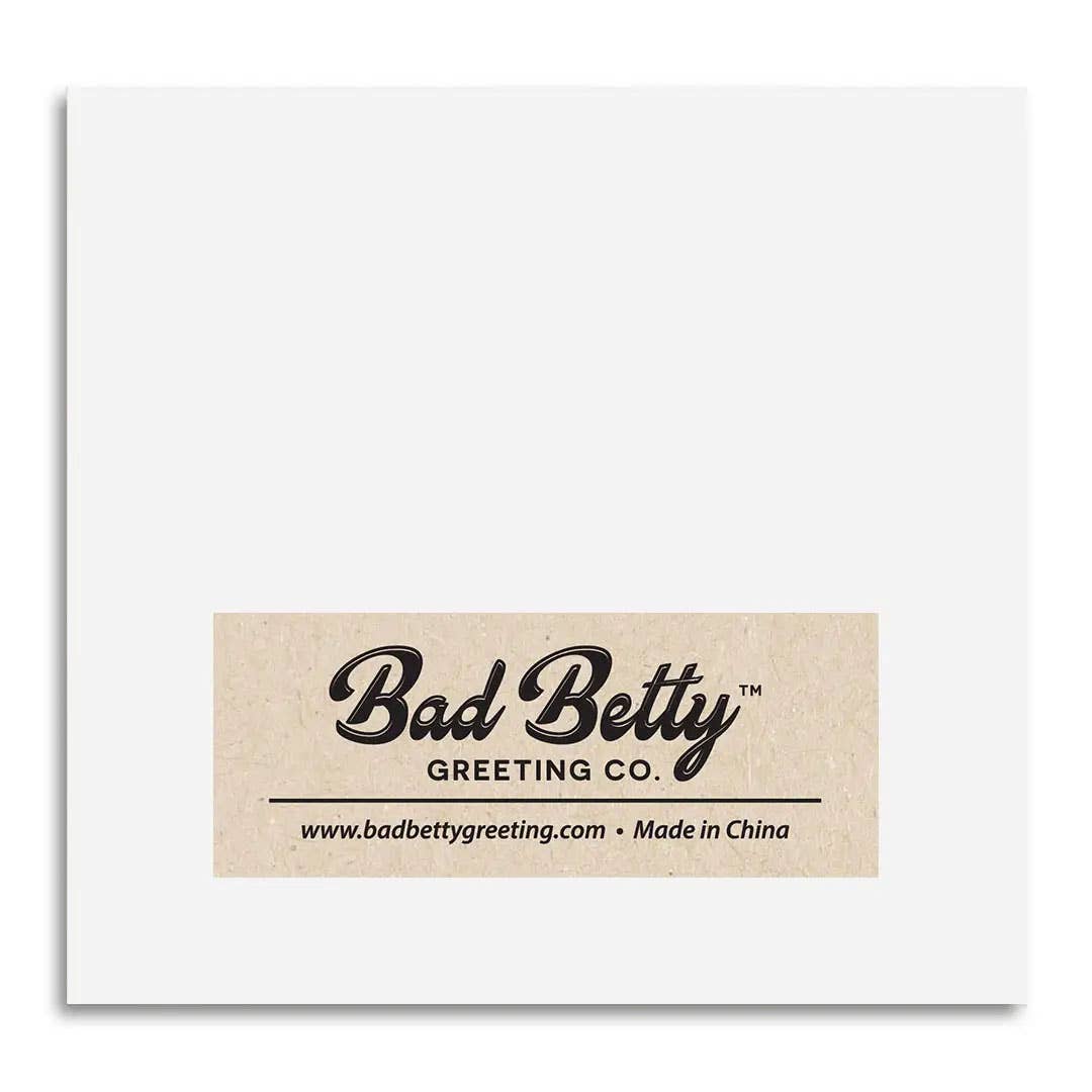 Bad Betty Greeting Co. - Bollocks - Funny Sarcastic Sticky Note Pad