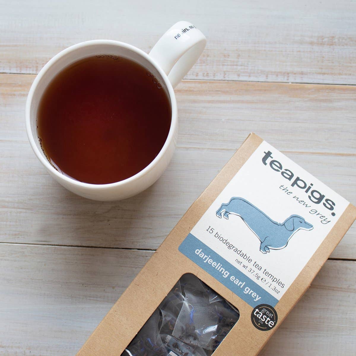 teapigs - Darjeeling Earl Grey Tea - 15 temples