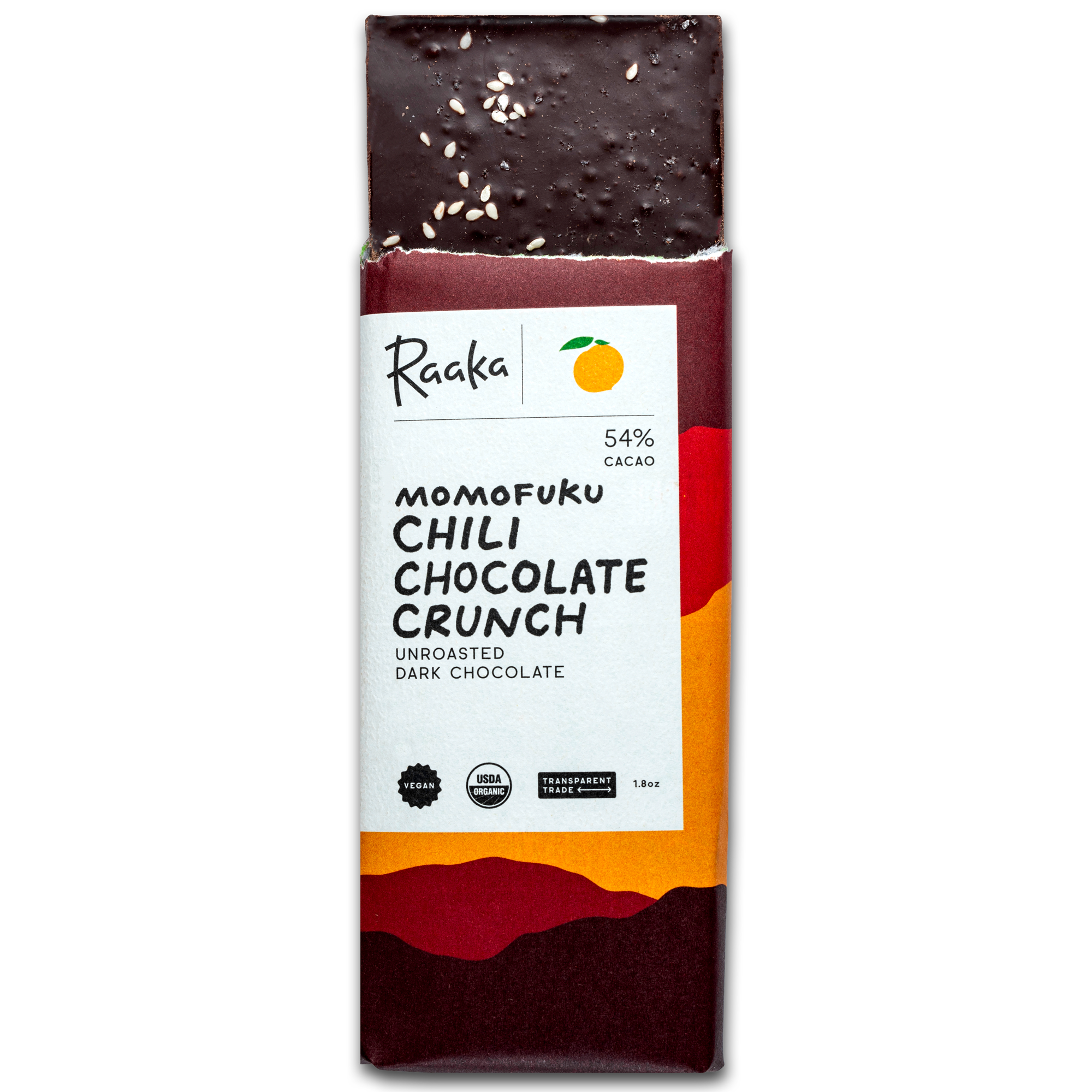 Raaka Chocolate - Momofuku Chili Chocolate Crunch - Limited Edition Batch