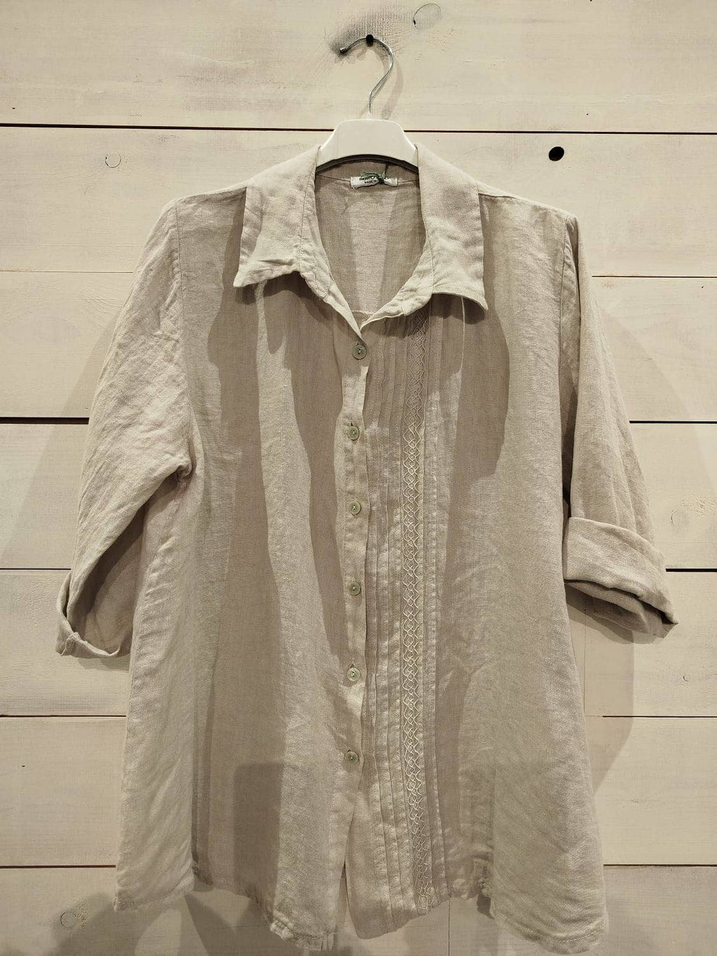 Linos y Textiles - REF:17843 100% Linen Shirt