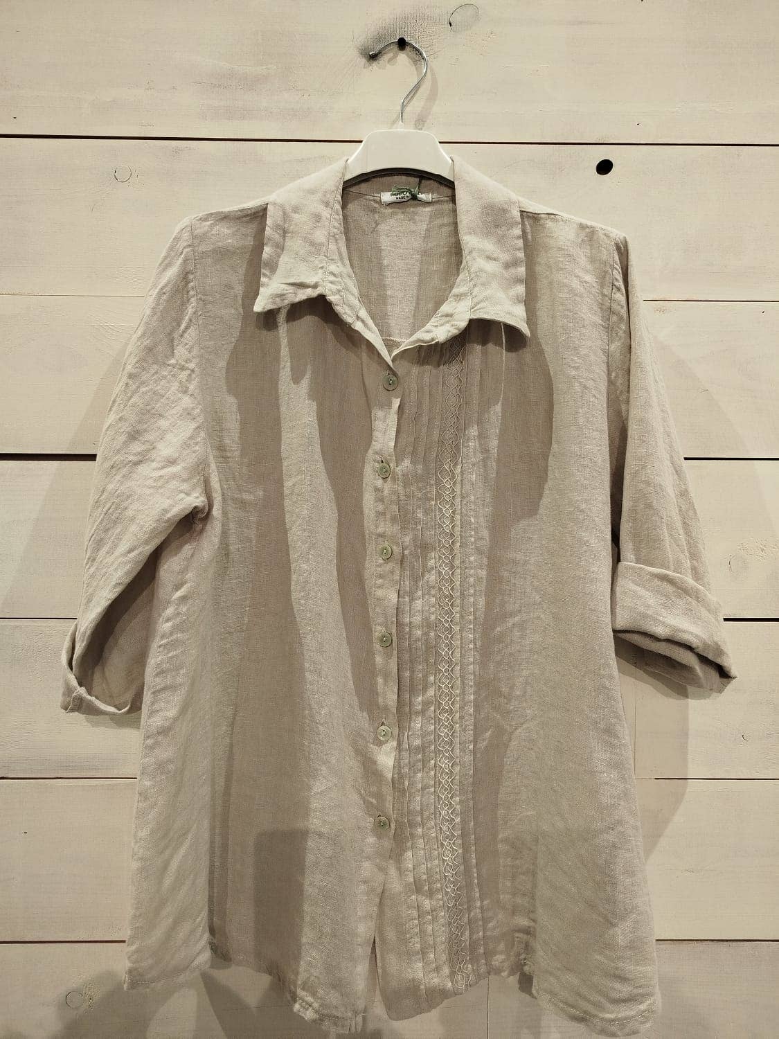 Linos y Textiles - REF:17843 100% Linen Shirt