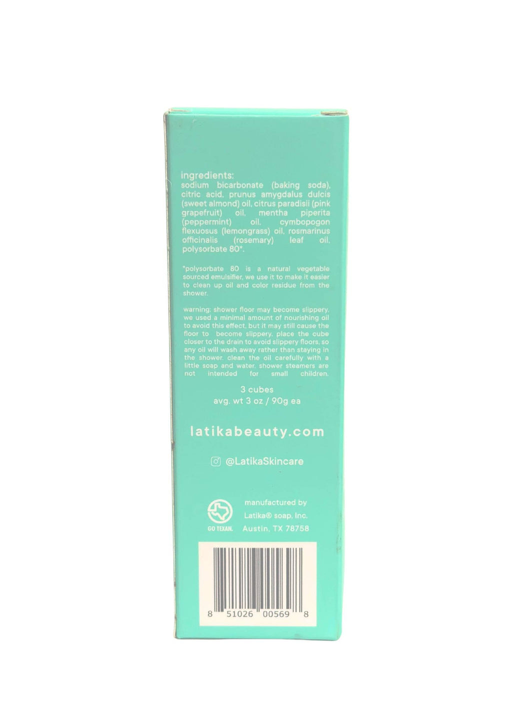 Latika Beauty - Holiday 🎄Stress Relief Shower Steamers 🟦