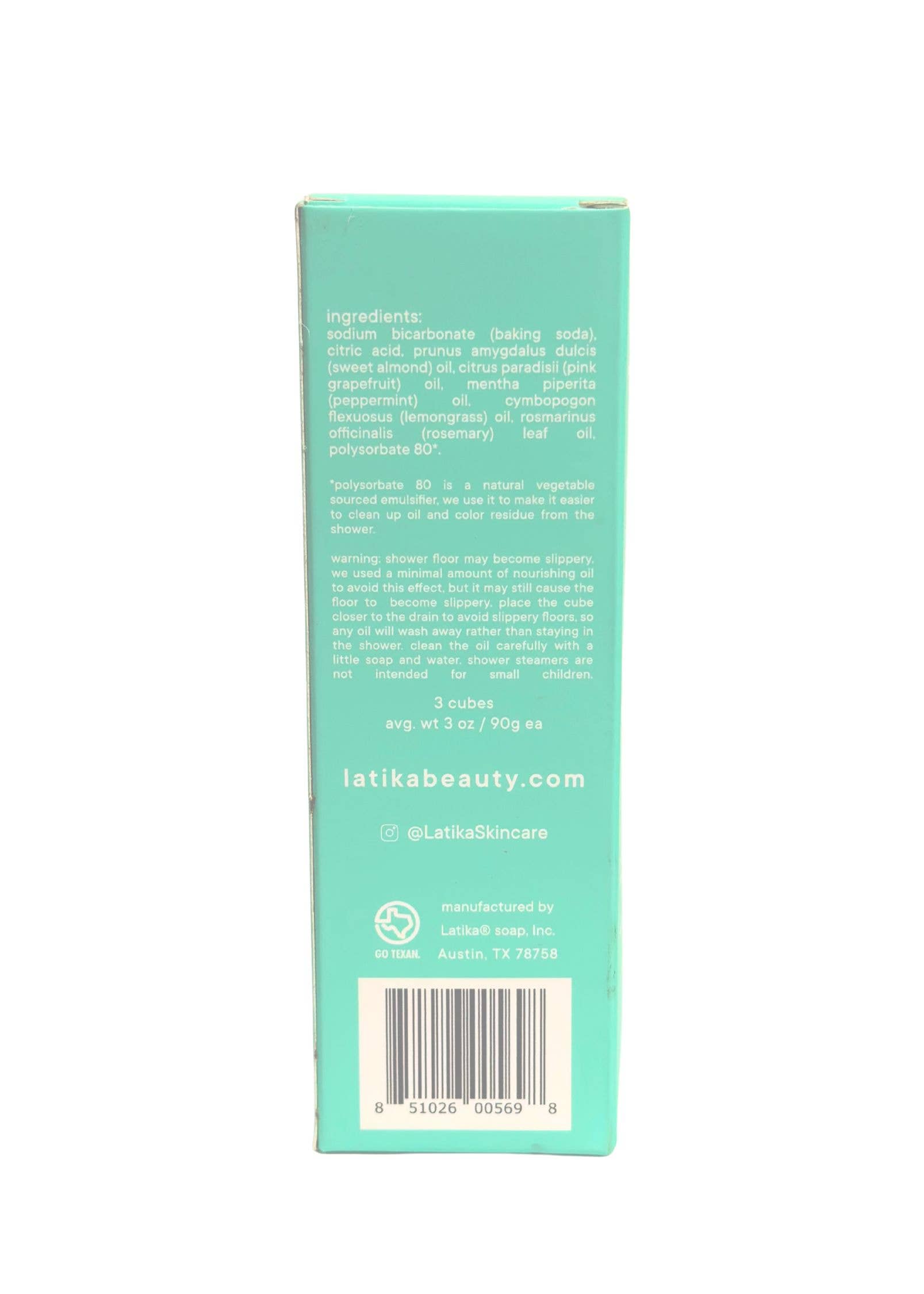 Latika Beauty - Holiday 🎄Stress Relief Shower Steamers 🟦