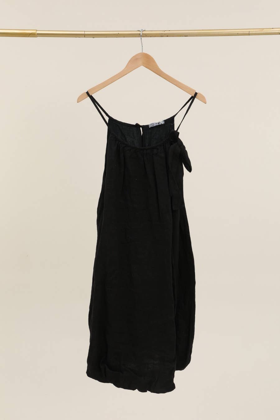 la maison des fibres naturelles - Linen strap dress 72313 100% linen lining 100% cotton