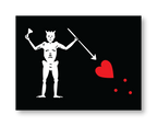 House of Swank Clothing - Blackbeard Flag Sticker
