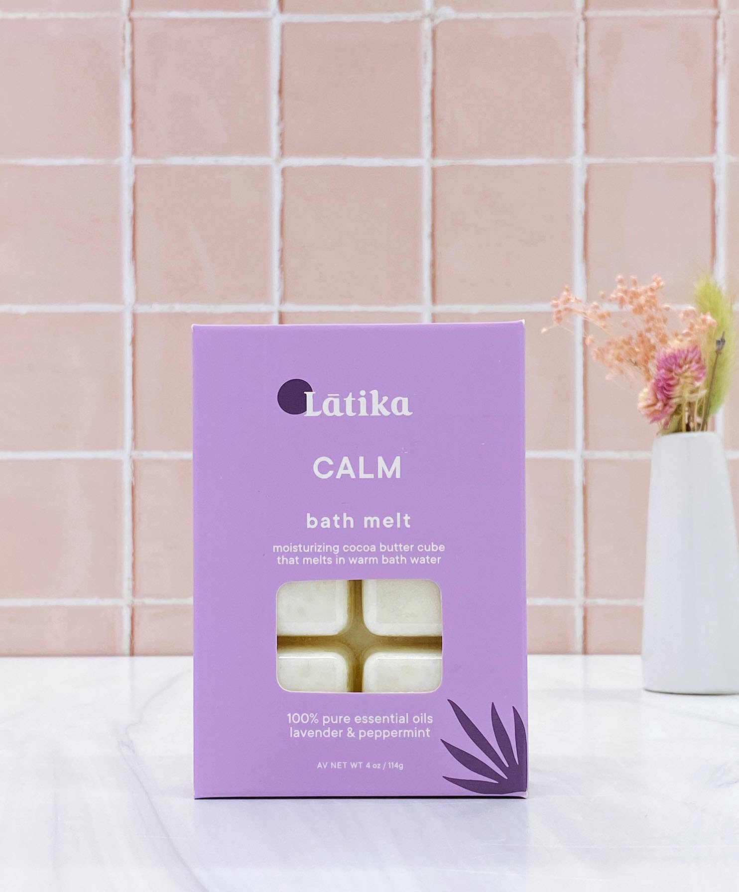 Latika Beauty - Bath & Body Melt -Calm - Solid lotion, Massage bar 🎄Gift 🌸