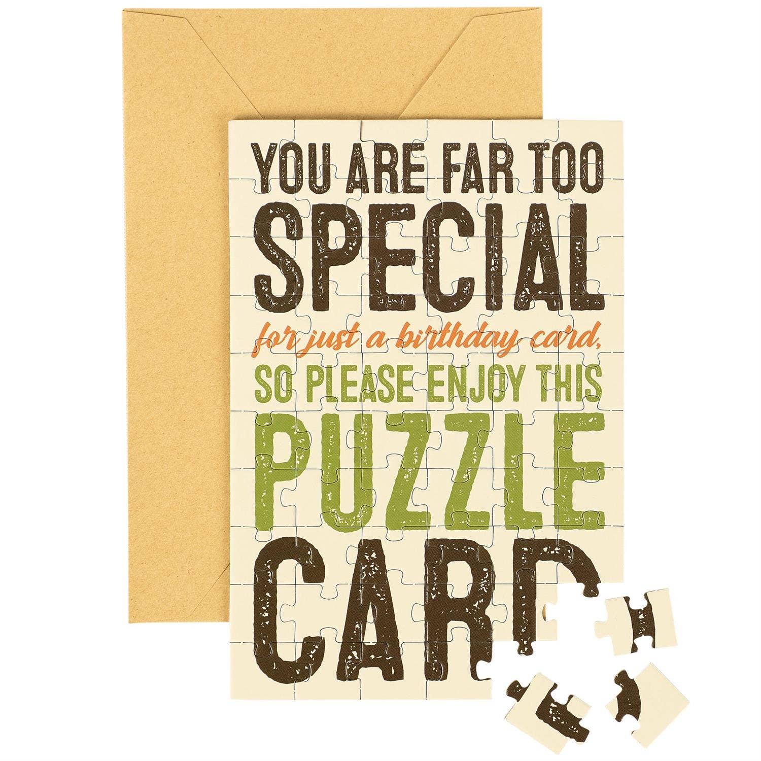 Questionables - Far Too Special Puzzle Card