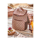 tag - Floral Vine Insulated Tote Wine Canvas Summer
