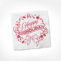 Twisted Wares - Happy Alcoholidays Cocktail Napkins
