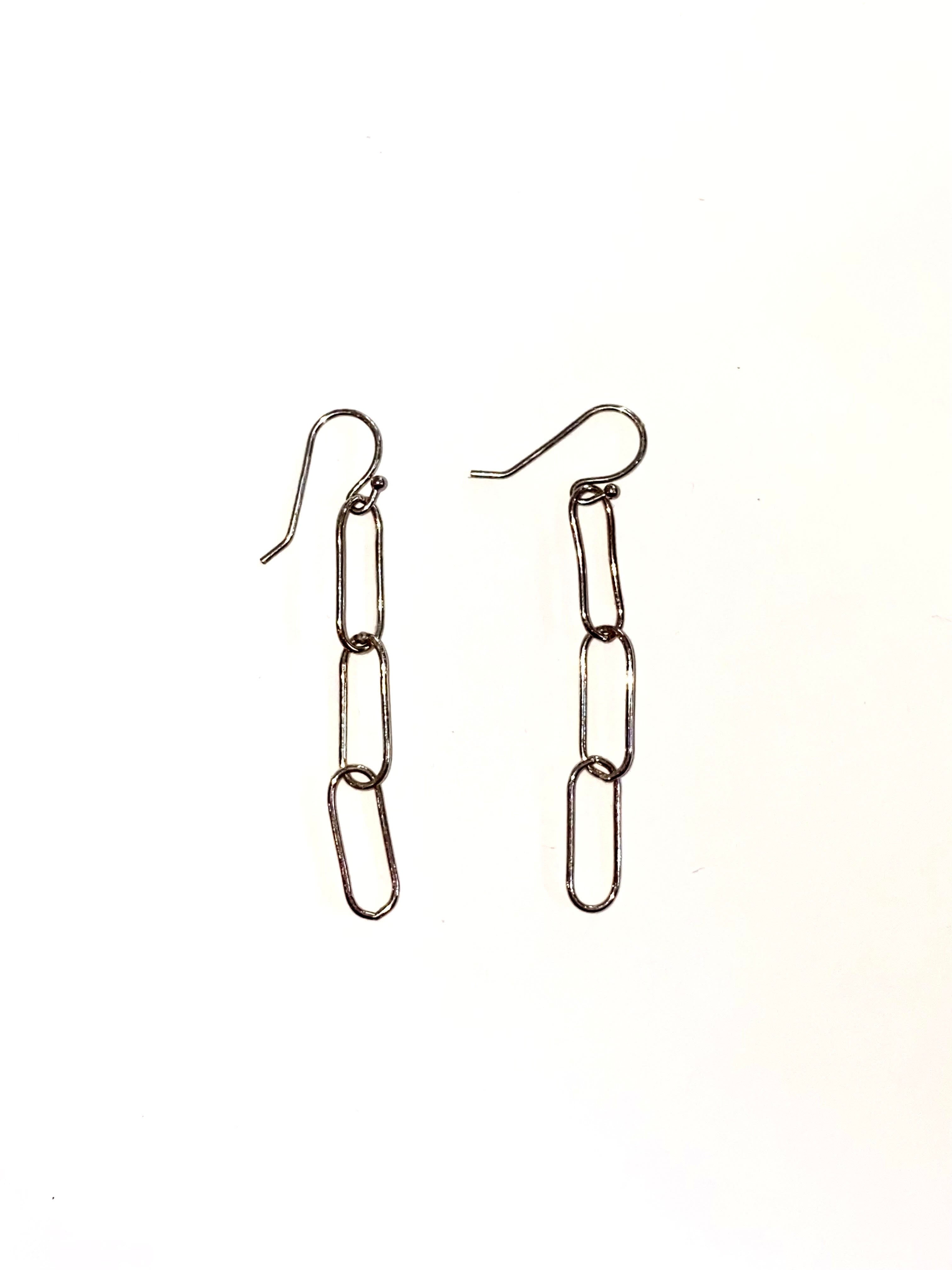 Live Oak Designs - Silver Clip Earrings